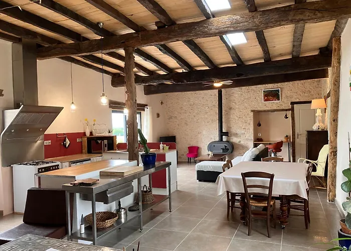 Périgourdine Avec Et Vue Casa vacanze Pomport